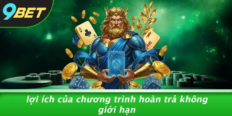 HOÀN TRẢ KHÔNG GIỚI HẠN: TẬN HƯỞNG CẢM GIÁC THÚ VỊ TẠI 9BET 4 Lợi Ích Của Chương Trình Hoàn Trả Không Giới Hạn